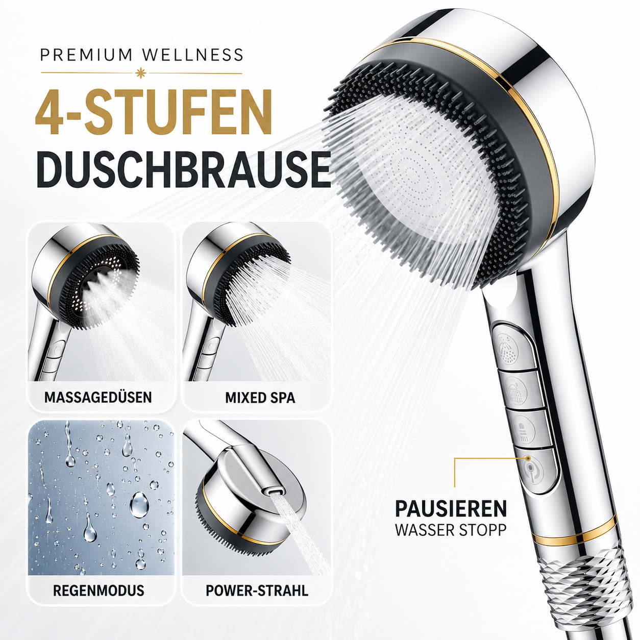 KlarStrahl™ | Mehr Wasserdruck. Weniger Verunreinigungen.