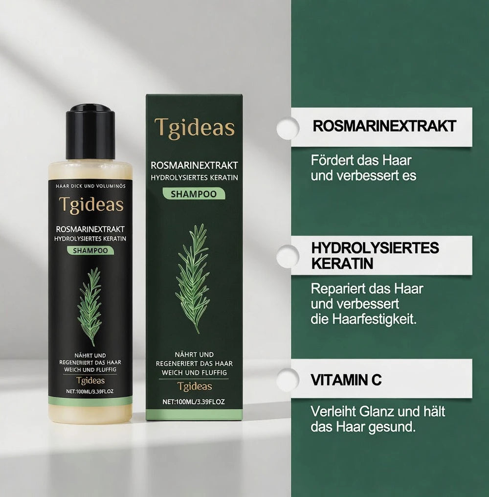Rosmarin Shampoo gegen Haarausfall – Sichtbar mehr Fülle & Stärke