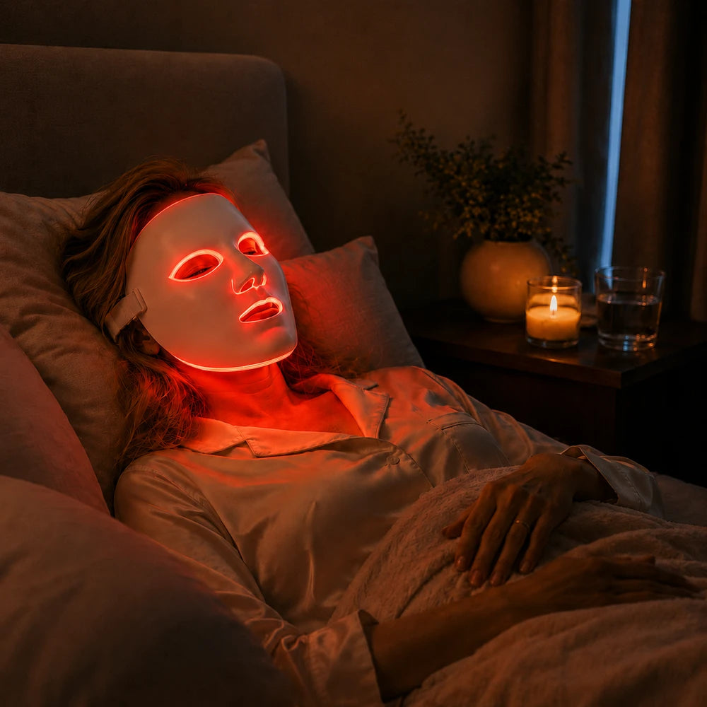 Aesteva LED Rotlichtmaske