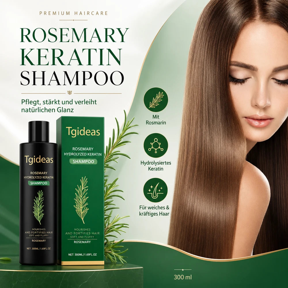 Rosmarin Shampoo gegen Haarausfall – Sichtbar mehr Fülle & Stärke