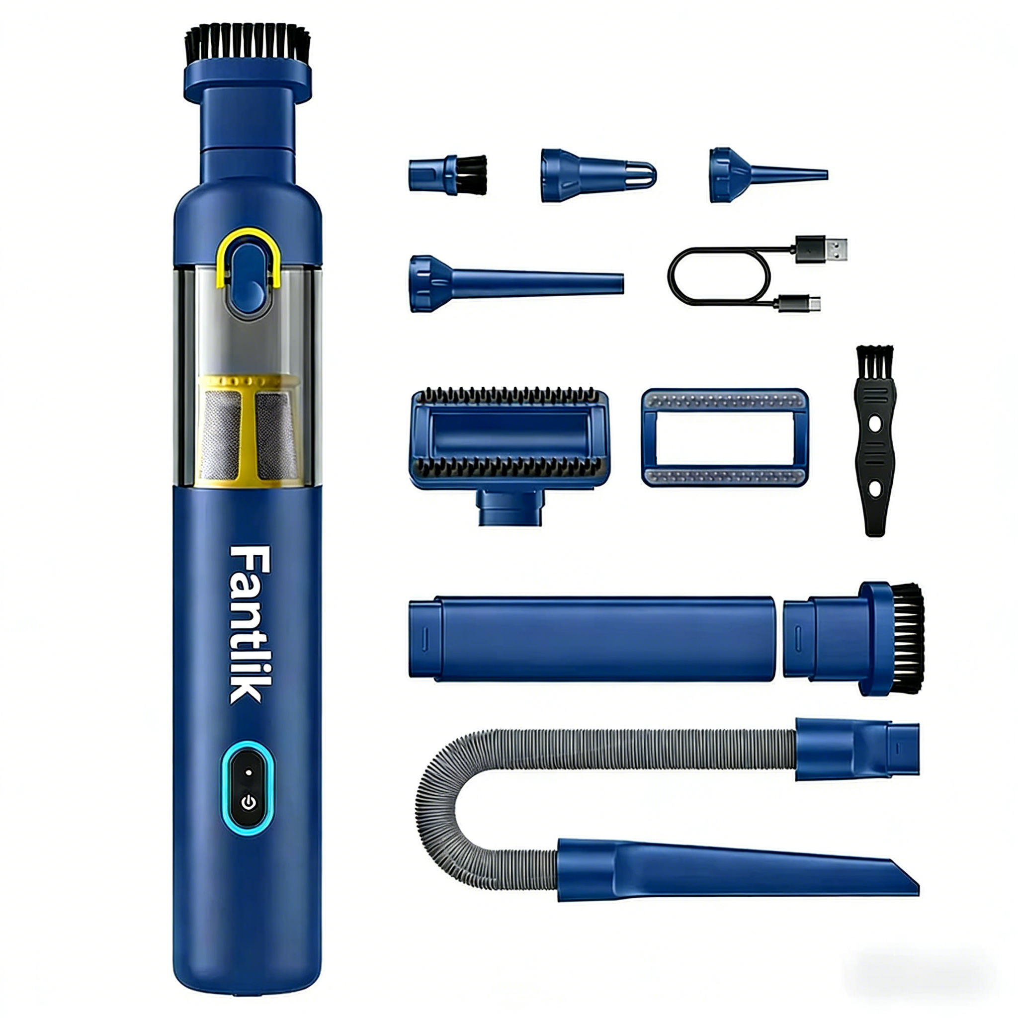 Kompakter Autohandstaubsauger für Alltag und Reisen