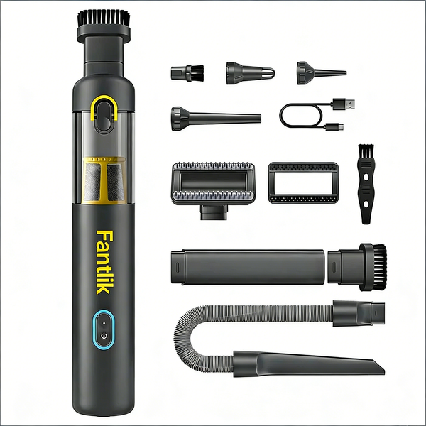 Kompakter Autohandstaubsauger für Alltag und Reisen