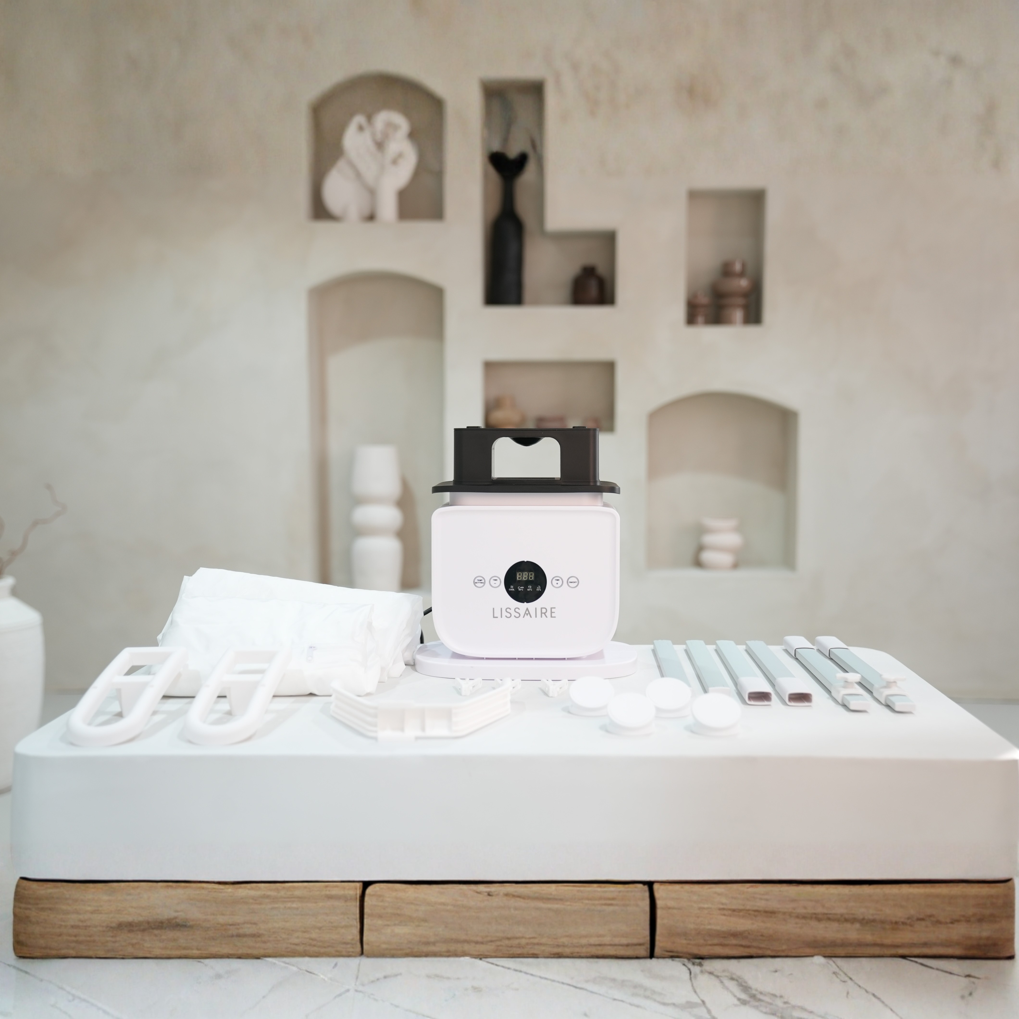 Lissaire Heißluft-Formpresse